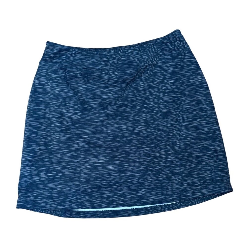 Segments Luxe Skort Womens Med Blue Athletic Skort Polyester Spandex Skirt Short